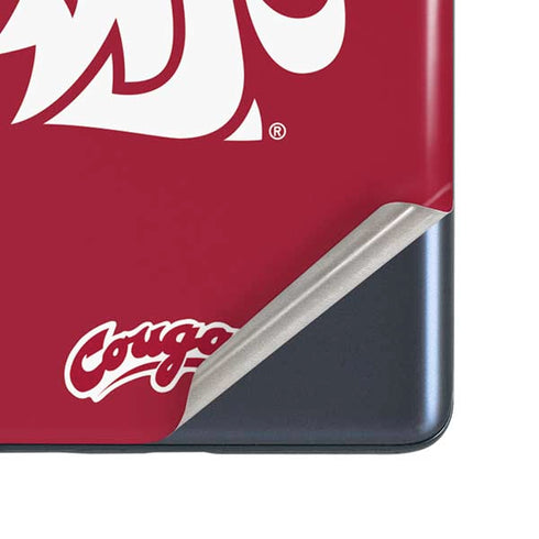 Washington State University Cougars Logo Galaxy S20 Fan Edition Skin